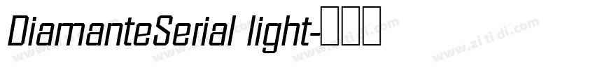 DiamanteSerial light字体转换